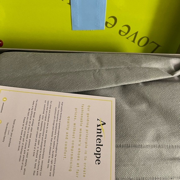 Antelope designer black flats. Dust bag included - Picture 5 of 13